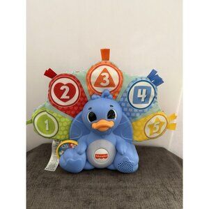Fisher Price LINKIMALS Counting & Colors Peacock Interactive Toy TESTED & Works